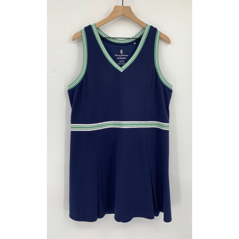 Tommy Bahama Dress Womens XL Blue IslandZone Tennis Golf Active Sporty Pique